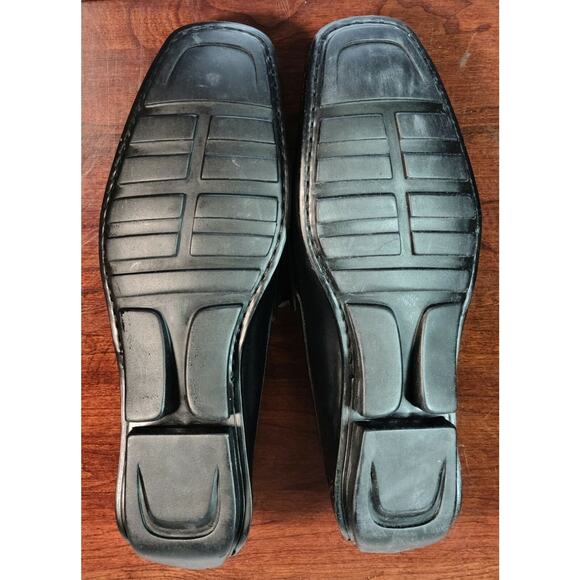 Taryn Rose Abram Delphy Neron Black Slip On Loafer Men\'s Size 10, New With Box